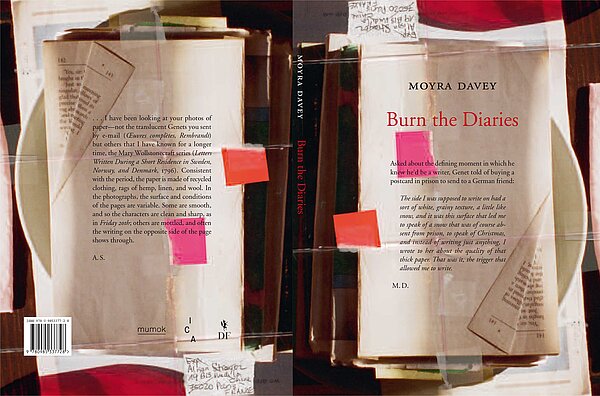 Cover of the publication Moyra Davey - Burn the Diaries