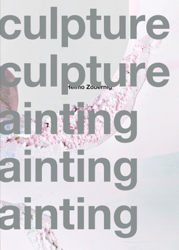 Cover der Publikation sculpture painting. Heimo Zobernig