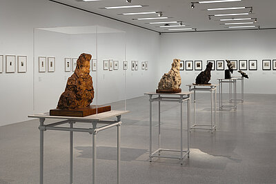 Ausstellungsansicht Medardo Rosso. Die Erfindung der modernen Skulptur