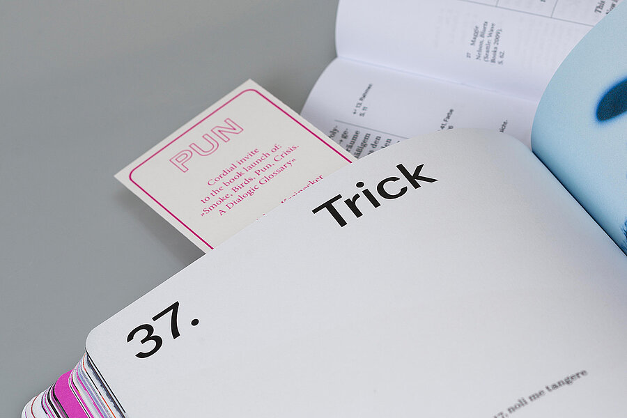Blick ins Buch, aufgeschlagen eine Seite mit "37. Trick"
