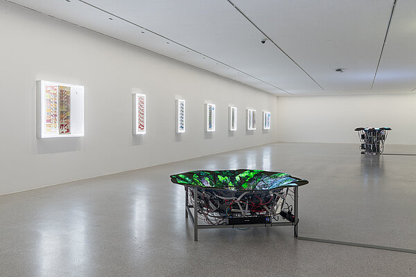 Exhibition View Claudia Pagès Rabal. Feudal Holes