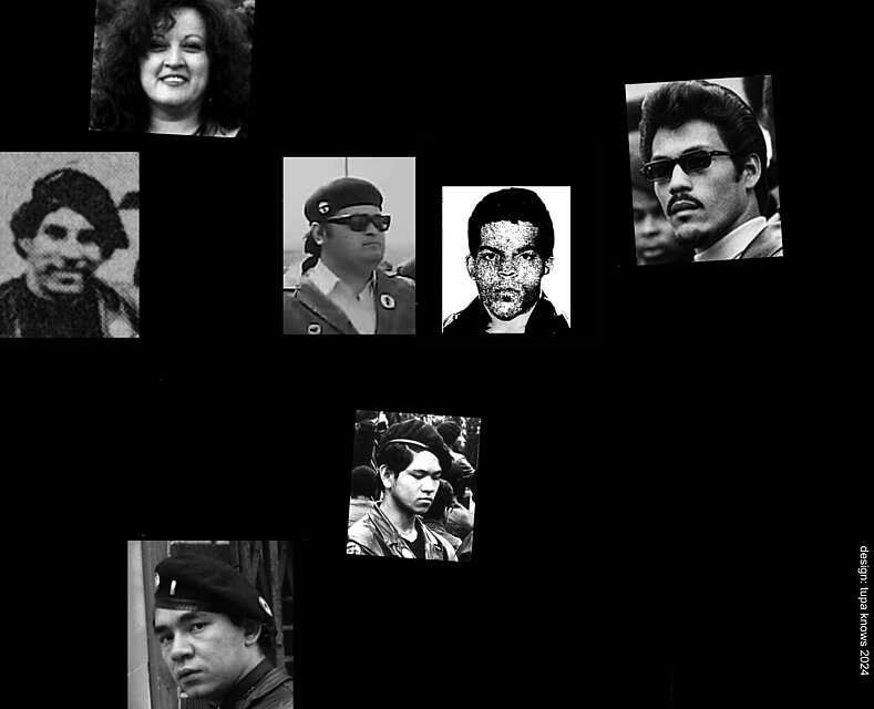 Filmstill: william cordova, aus: Stand Up Next 2 a Mountain: unknown history of Latino Black Panther Party members