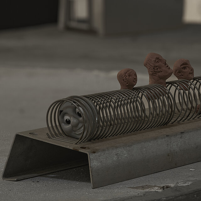Ausstellungsansicht: Tolia Astakhishvili, Figure of the Child im mumok