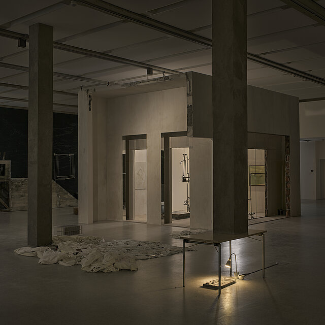 Ausstellungsansicht: Tolia Astakhishvili, Figure of the Child im mumok
