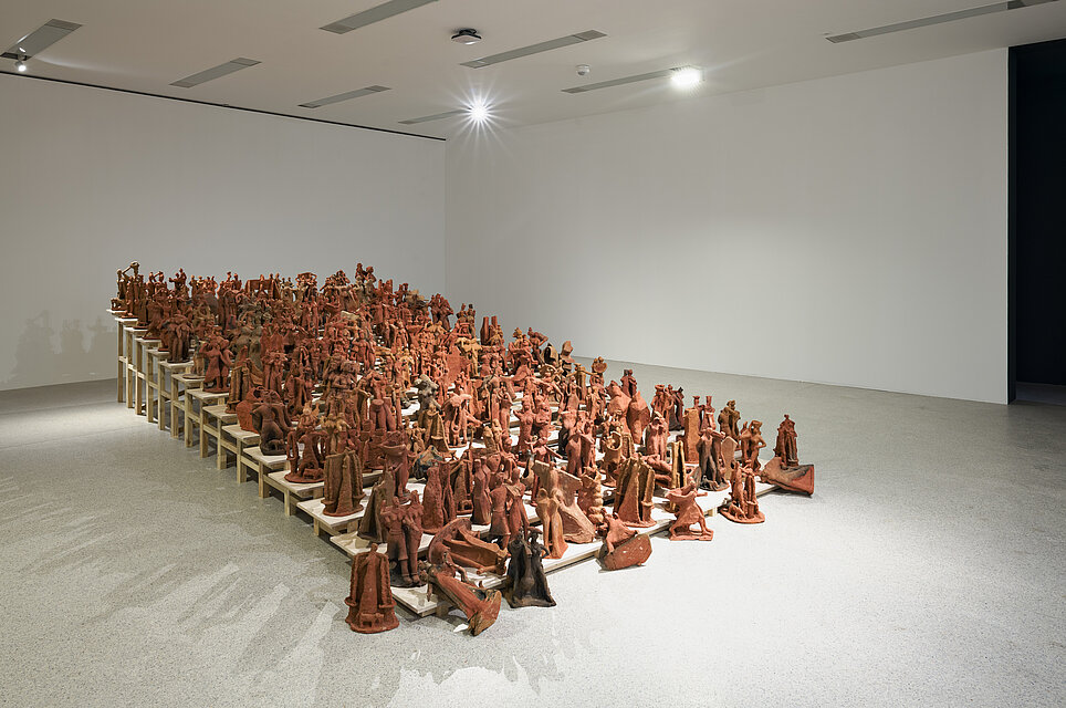 Exhibition view: Avant-Garde and Liberation. Contemporary Art and Decolonial Modernism