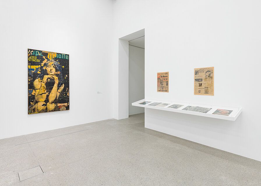 Ausstellungsansicht: Mapping the 60s. Kunst-Geschichten aus den Sammlungen des mumok