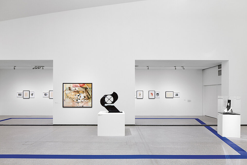 Ausstellungsansicht Die Welt von morgen wird eine weitere Gegenwart gewesen sein