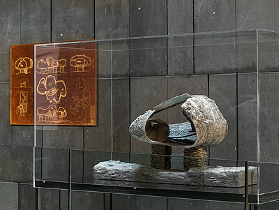Exhibition view Friedrich Kiesler. Endless House
