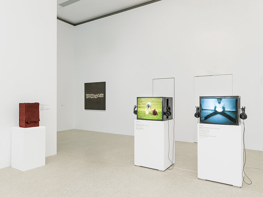 Ausstellungsansicht: Mapping the 60s. Kunst-Geschichten aus den Sammlungen des mumok