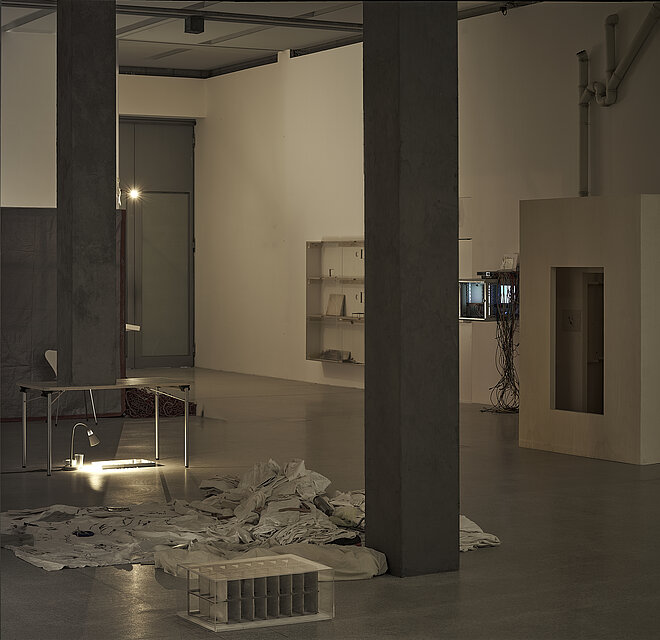 Ausstellungsansicht: Tolia Astakhishvili, Figure of the Child im mumok