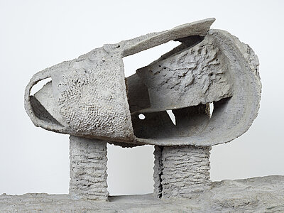 Friedrich Kiesler, Modell des Endless House, 1950