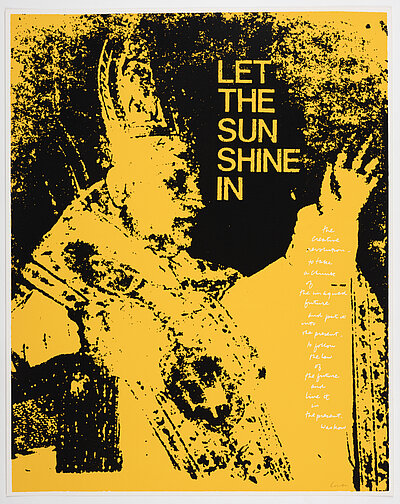 Corita Kent, let the sun shine, 1968 