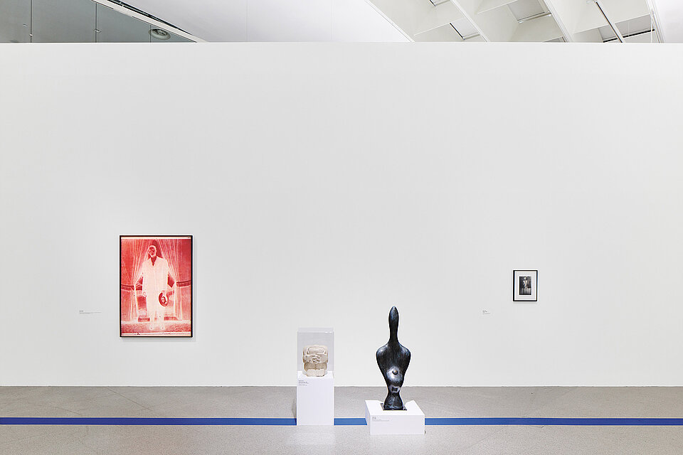 Ausstellungsansicht Die Welt von morgen wird eine weitere Gegenwart gewesen sein