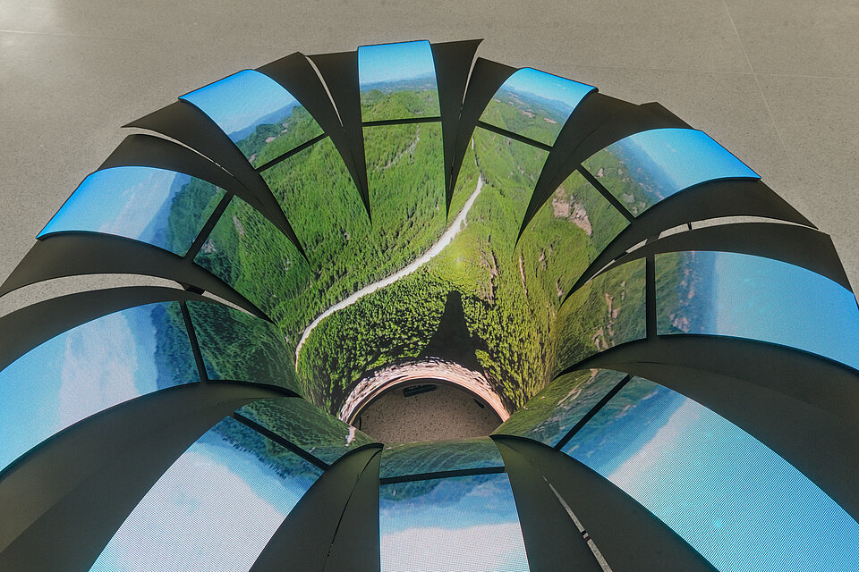 Exhibition View Claudia Pagès Rabal. Feudal Holes