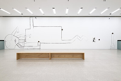 Ausstellungsansicht: Tobias Pils. Shh, 27. September 2025 bis 12. April 2026