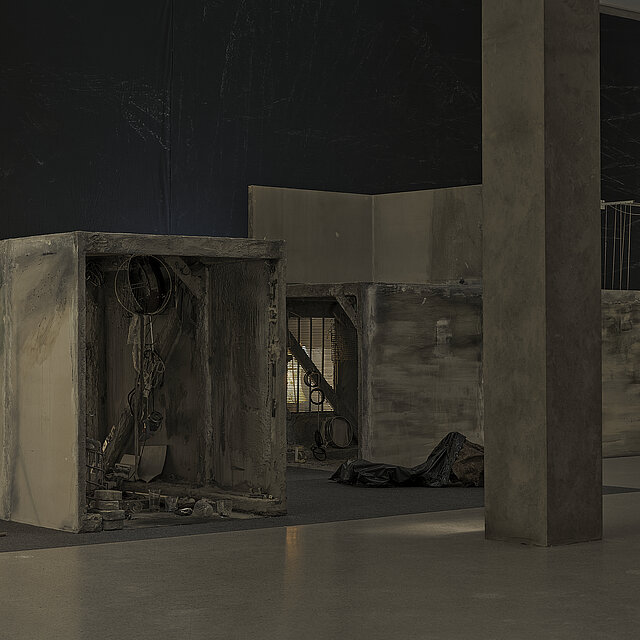 Ausstellungsansicht: Tolia Astakhishvili, Figure of the Child im mumok