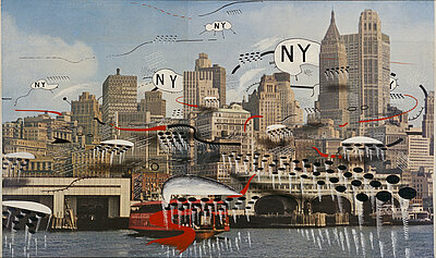 Peter Brüning, NY, NY, NY, NY Nr. 22/67, 1967