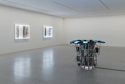 Ausstellungsansicht: Claudia Pagès Rabal. Feudal Holes