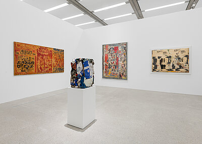 Ausstellungsansicht: Mapping the 60s. Kunst-Geschichten aus den Sammlungen des mumok