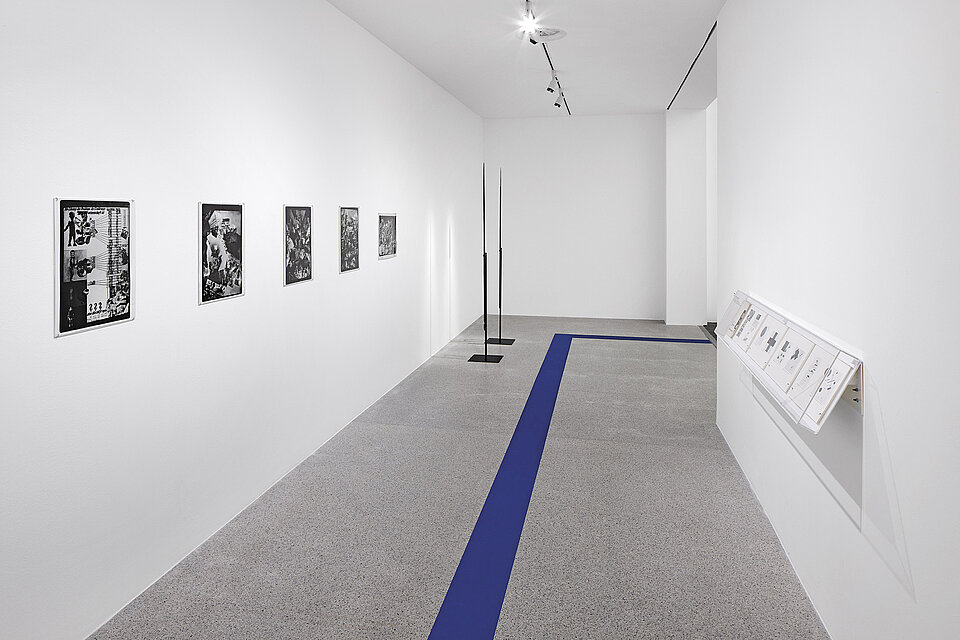 Ausstellungsansicht Die Welt von morgen wird eine weitere Gegenwart gewesen sein
