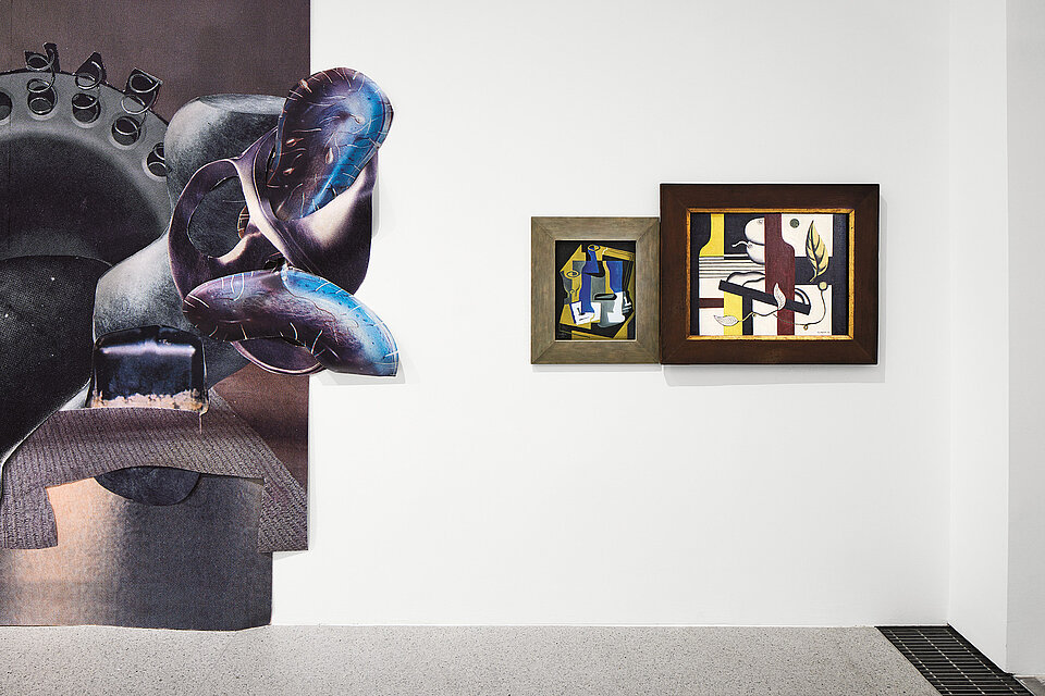 Ausstellungsansicht Die Welt von morgen wird eine weitere Gegenwart gewesen sein