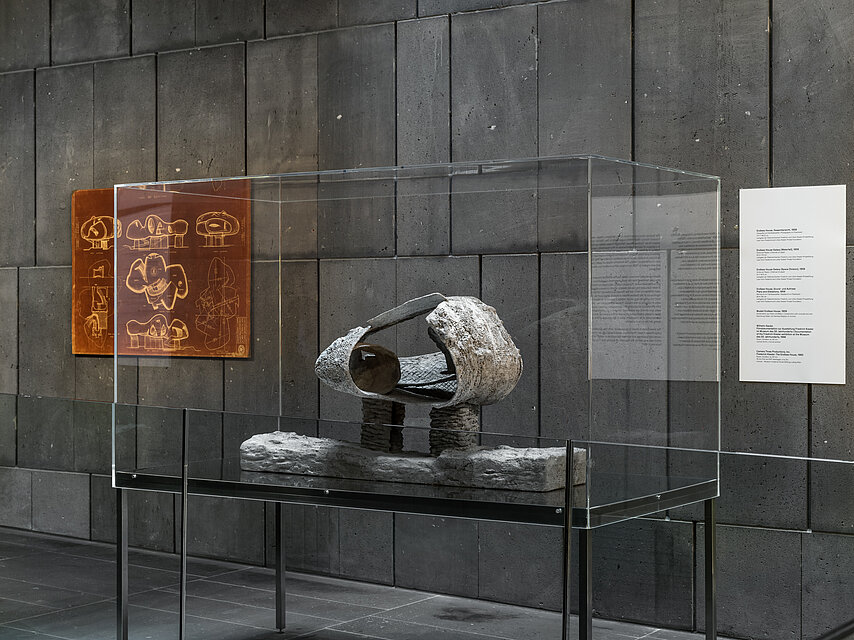 Ausstellungsansicht Friedrich Kiesler. Endless House