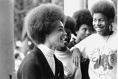 Filmstill Agnès Varda, aus / from: Black Panthers, 1968, © 1968 Ciné-Tamaris