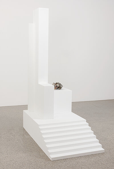 Nikita Kadan, Victory (Small White Shelf), Reconstruction of the model for the monument “The Three Russian Revolutions: 1825, 1905 and 1917“, by Vasyl Yermylov, 1922–1925, 2017 