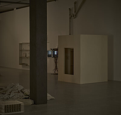 Installationsansicht Tolia Astakhishvili, Figure of the Child