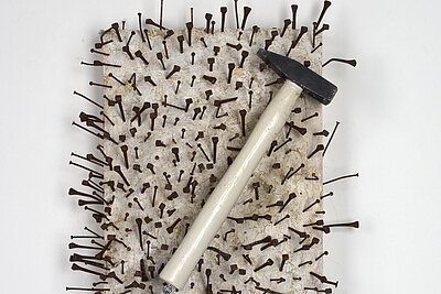 Yoko Ono, Painting to Hammer a Nail, 1961/2005